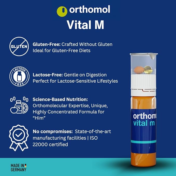 Orthomol Vital M Vials/Caps 30's