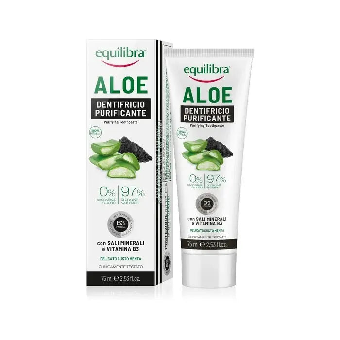 Equilibra Aloe Purifying Toothpaste 75ml – iHealth UAE