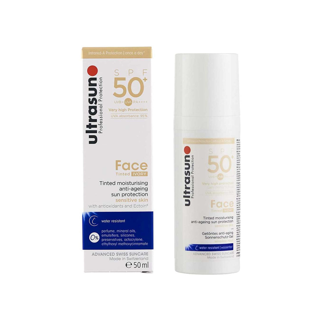 Ultrasun Face Fluid Spf50+Tinted Honey 40ML