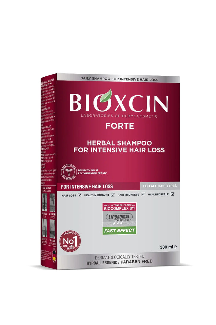 Bioxcin herbal shampoo for intensive hair loss