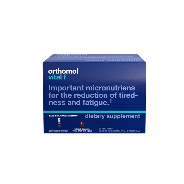 orthomol vital f supplement