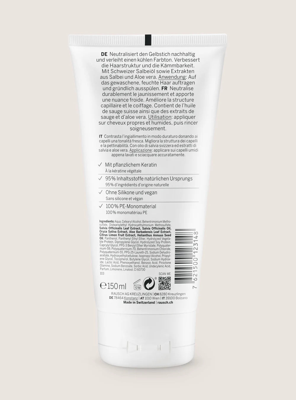 Rausch Silver-shine conditioner with sage 150ml