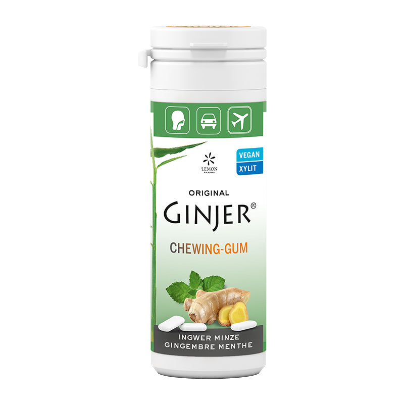 Ginjer Ginger Chewing Gum Mint- Vegan