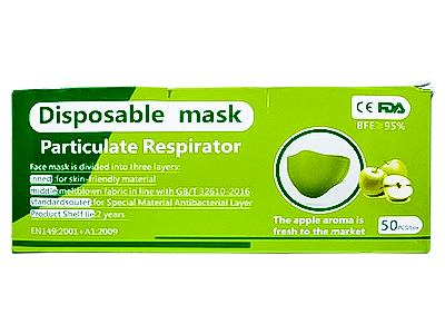 Flavor Disposable Face Mask 3Ply