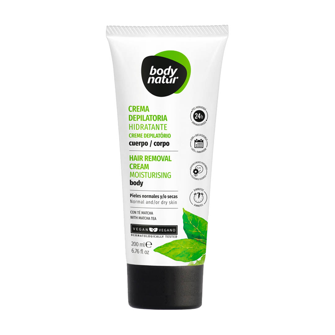Body Natur Hair Removal Cream Matcha Tea 200Ml