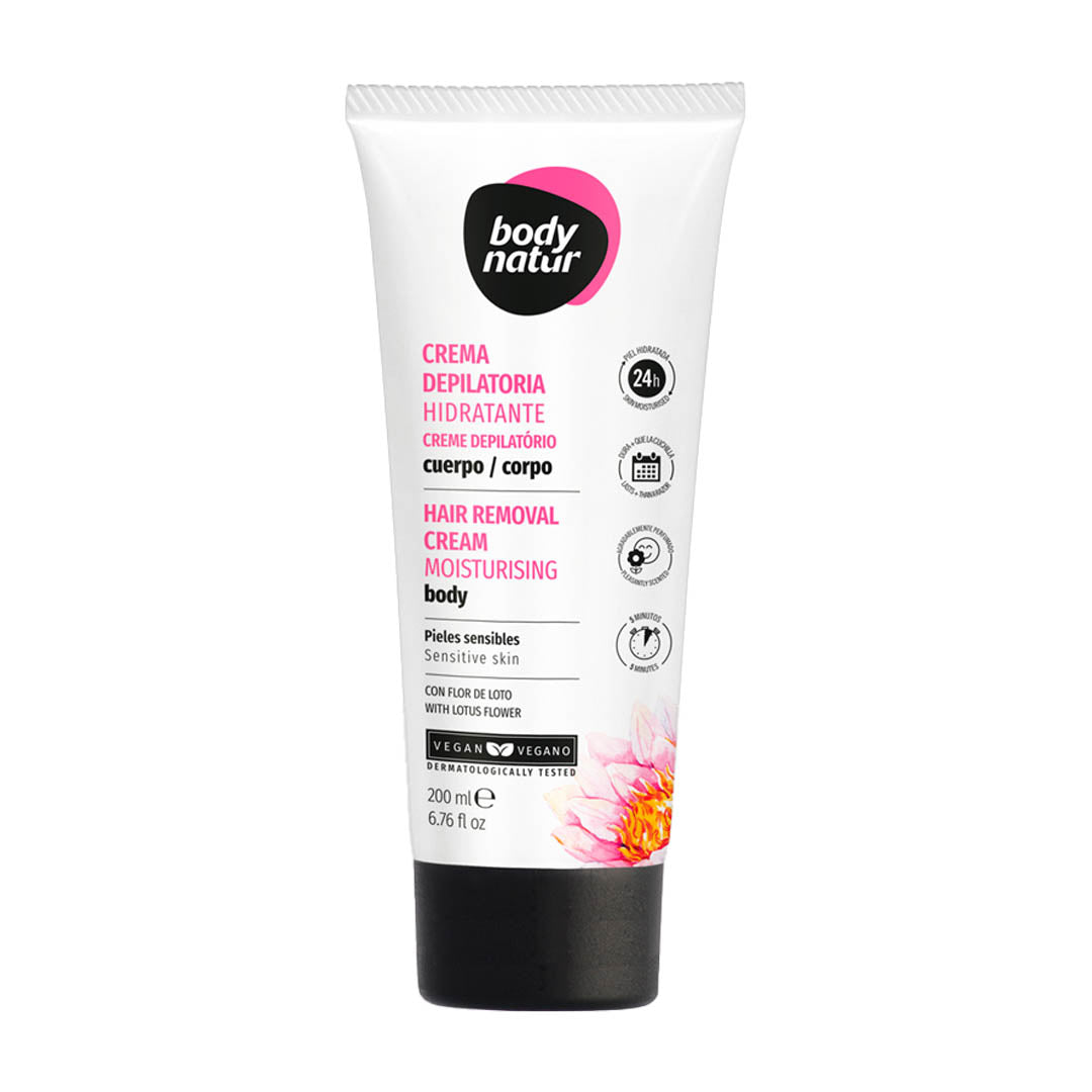 Body Natur Hair Remove Cream Lotus Flower 200ml