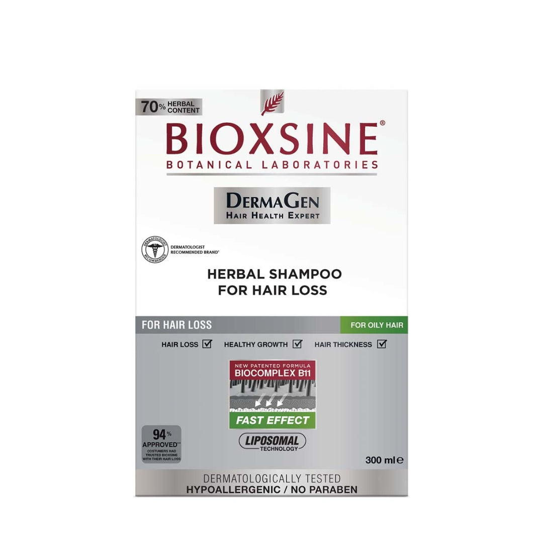 Bioxsine DG Shampoo For Oily Hair Loss 300ML