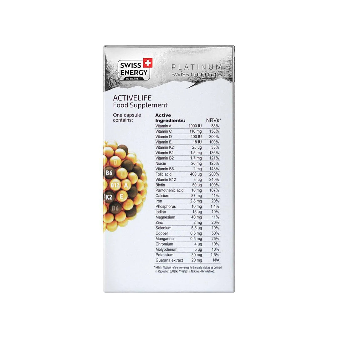 Swiss Energy Activelife Vitamine 30 Kapseln