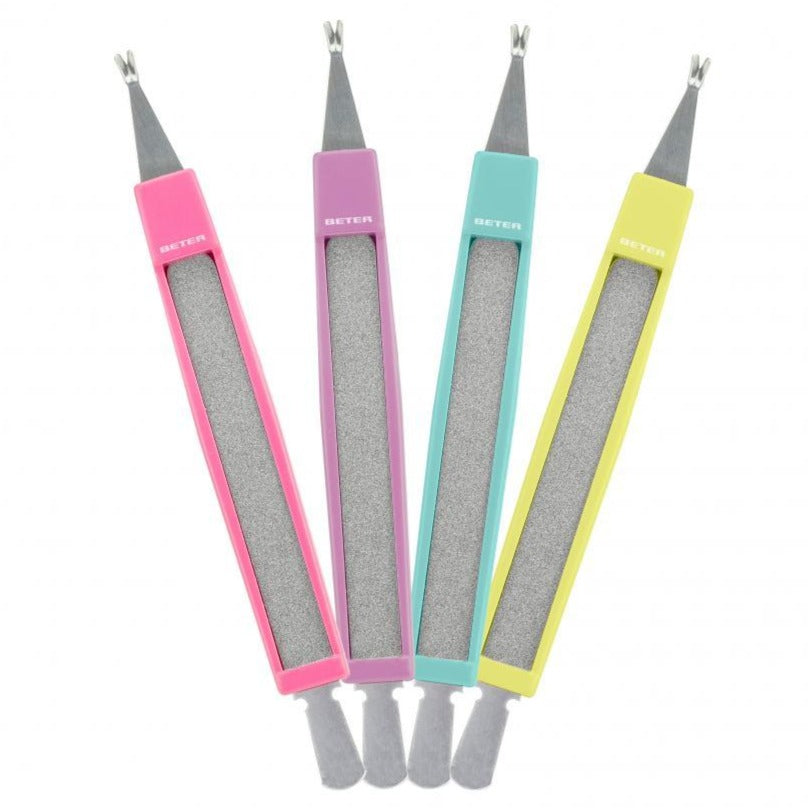 Cuticle Cutter With Cuticle Pusher And File