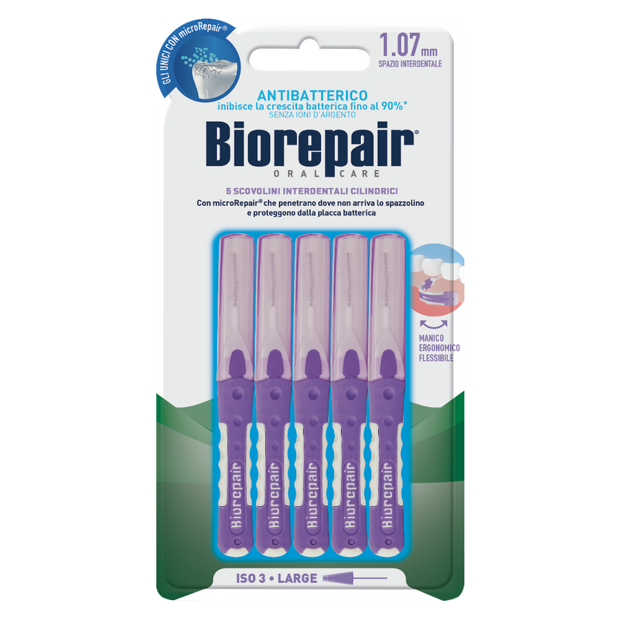 Biorepair picks which keeps the enamel and gums from being scratched