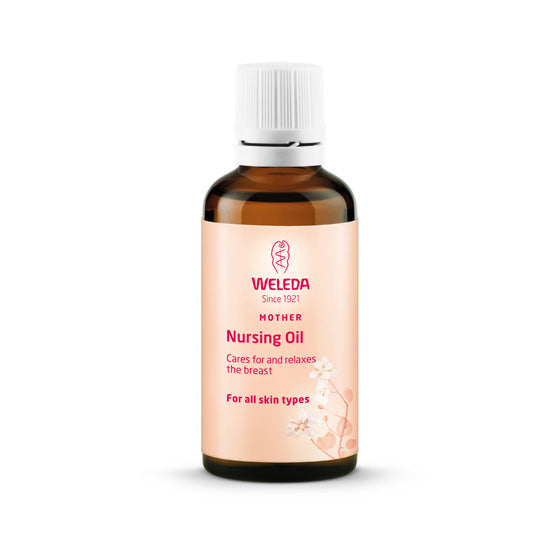 Weleda Mother Nursing Oil 50Ml for lactating mothers and pregnant women kit from iHealth UAE