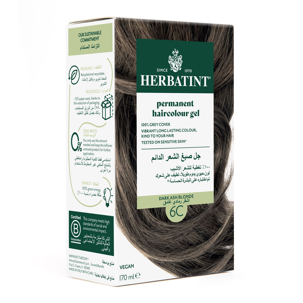 Permanent haircolour gel 6C Light Ash Brown Main View