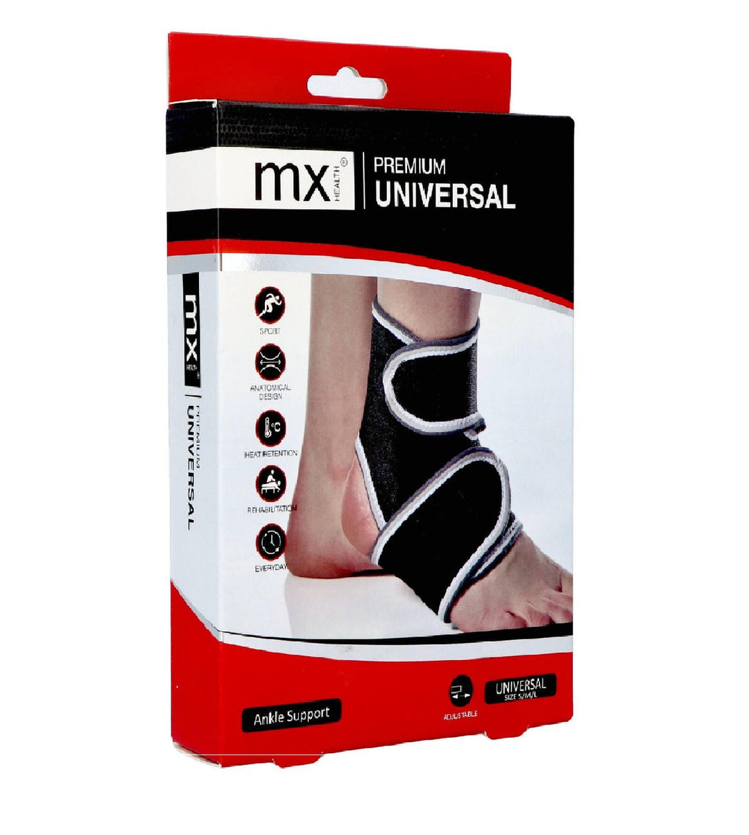 Medinox Mx74201 Premium Universal Ankle Support Un