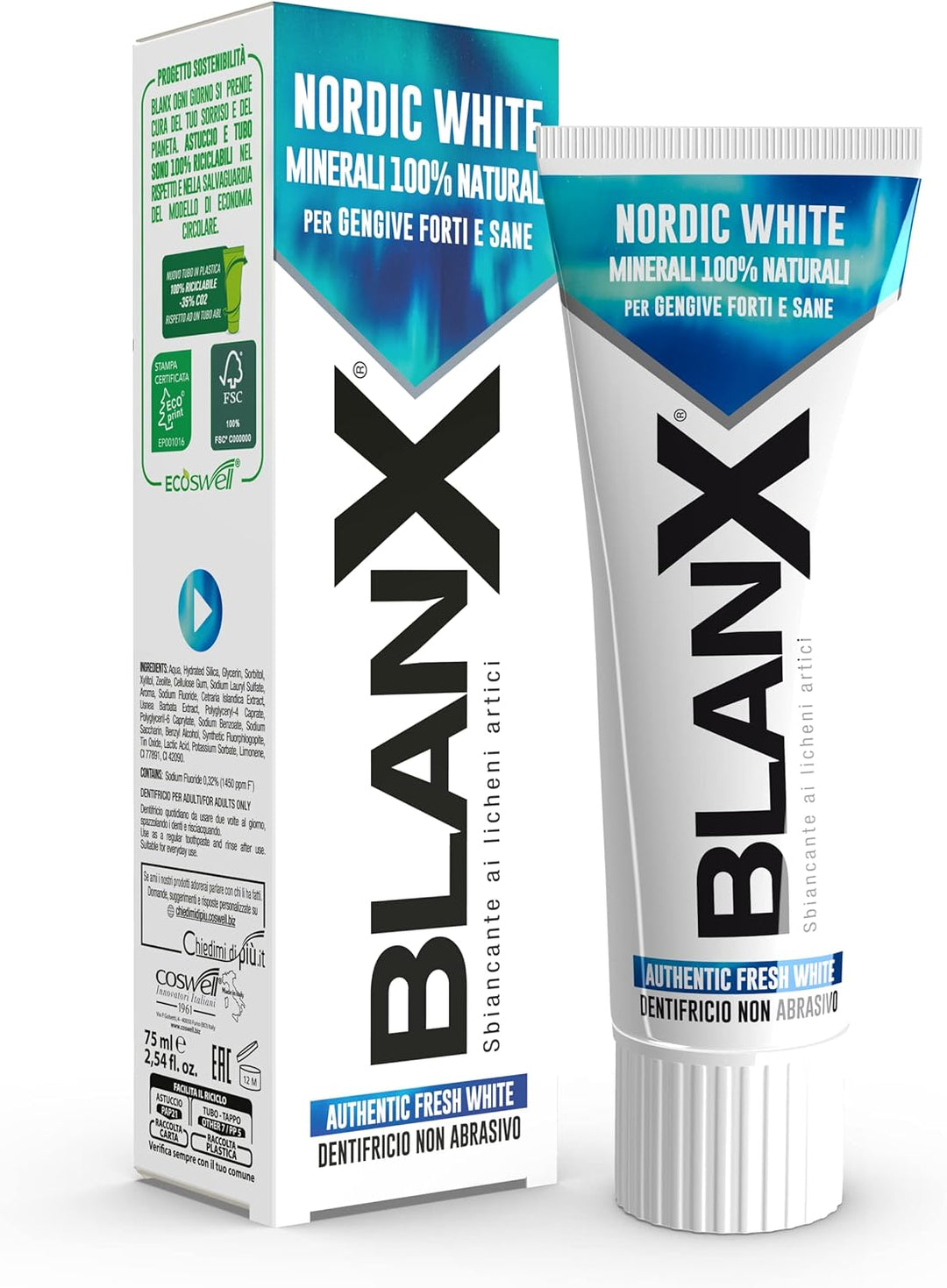 Blanx Nordic White Tp 75ml