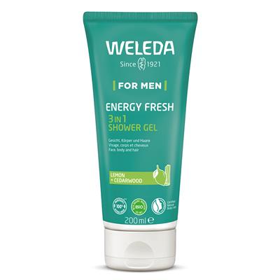 WELEDA Men's Energy Fresh 3in1 Shower Gel 200ML
