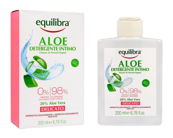 Equilibra Aloe Sanfter Reiniger für die persönliche Hygiene 200 ml