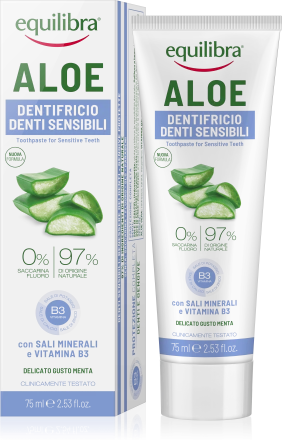 Equilibra Aloe Sensitive Gums Dentifricio 75ml