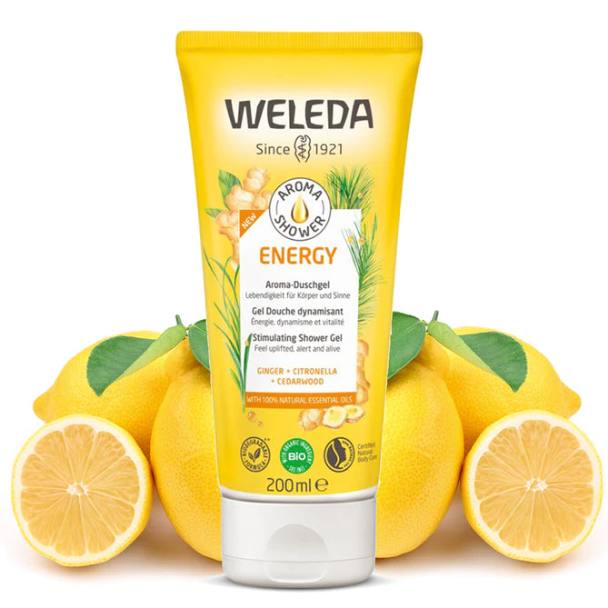 Гель для душа Weleda Aroma Energy 200 мл 