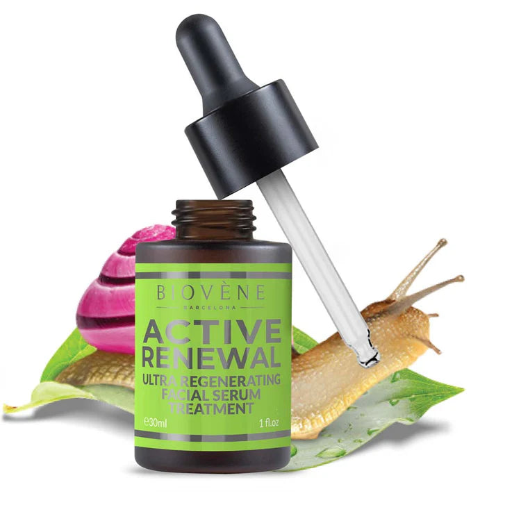 Biovene Snail Active Renewal Ultra Regenerating Facial Serum Treatment