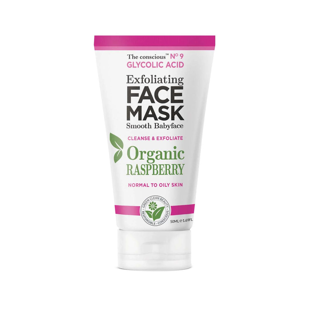 The Conscious Glycolic-Acid Exfolating Face Mask