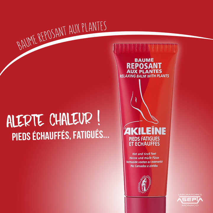 Balsamo rilassante Akileine con piante 50ml