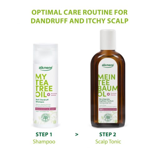 Alkmene Tea Tree Oil Anti Dandruff Shampoo 200Ml