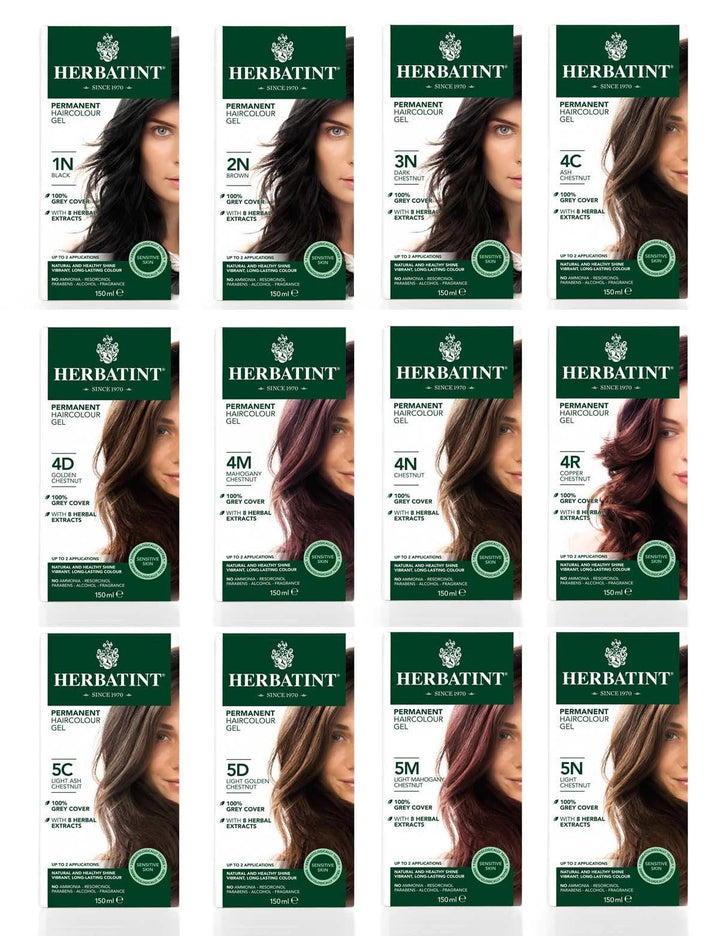 Herbatint, Permanent Haircolor Gel, 5R Light Copper Chestnut 135ML