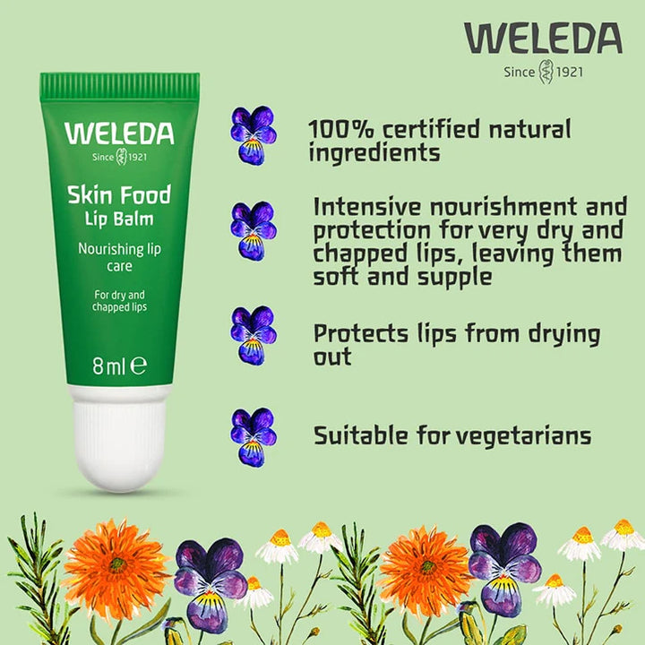 Бальзам для губ Weleda Skin Food 8 мл