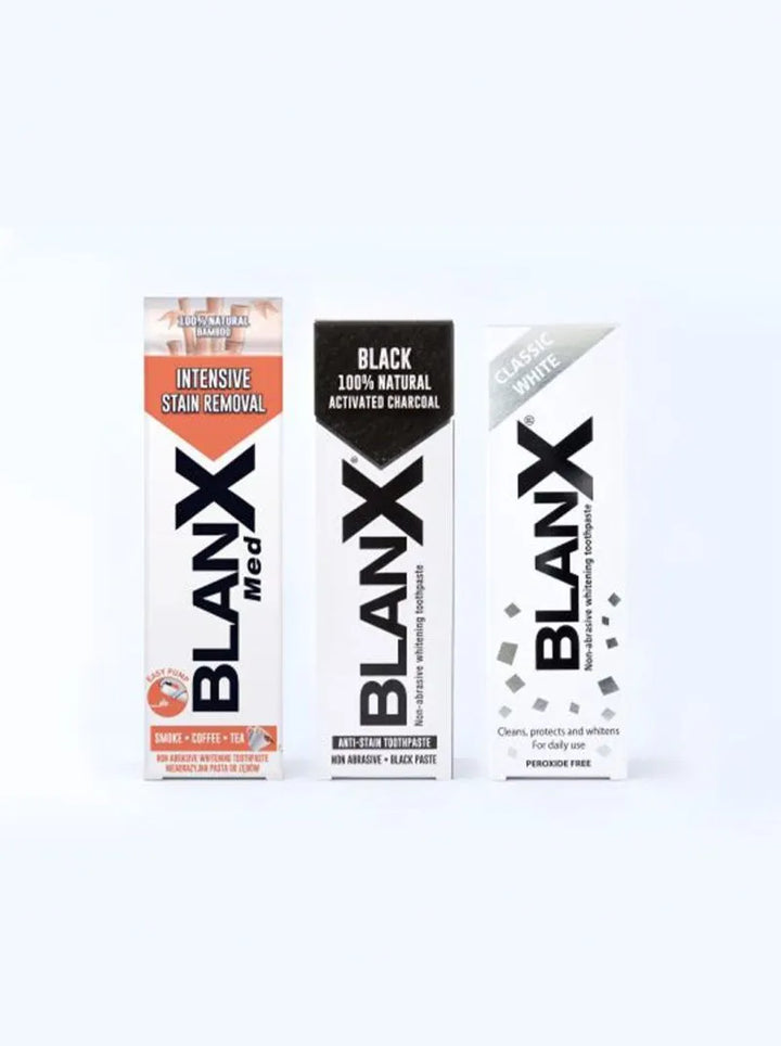 Зубная паста BlanX с черным углем 75 мл