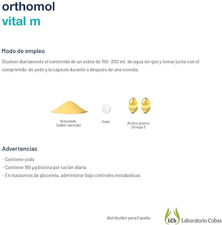 Orthomol Vital M 30 Саше и капсулы
