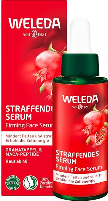Weleda Firming Face Serum - Pomegranate & Maca Peptides 30ML