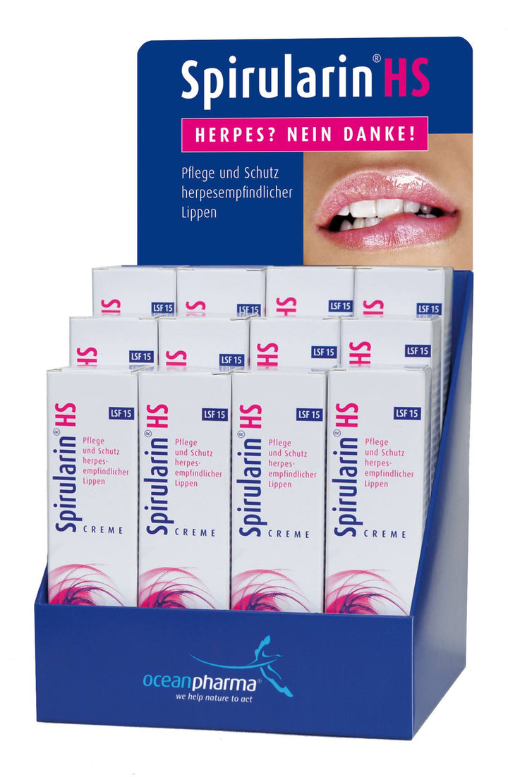 Spirularin HS Herpes Lippencreme SPF15 10G 