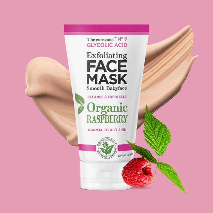 The Conscious Glycolic-Acid Exfolating Face Mask