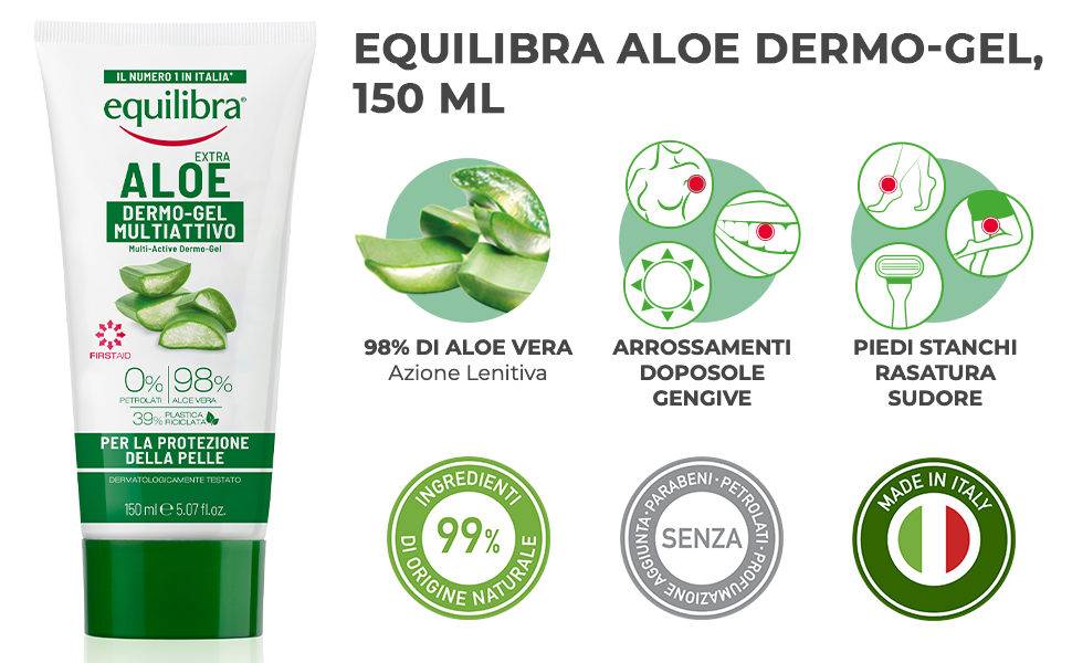 Equilibra Aloe Body Cream 150ml