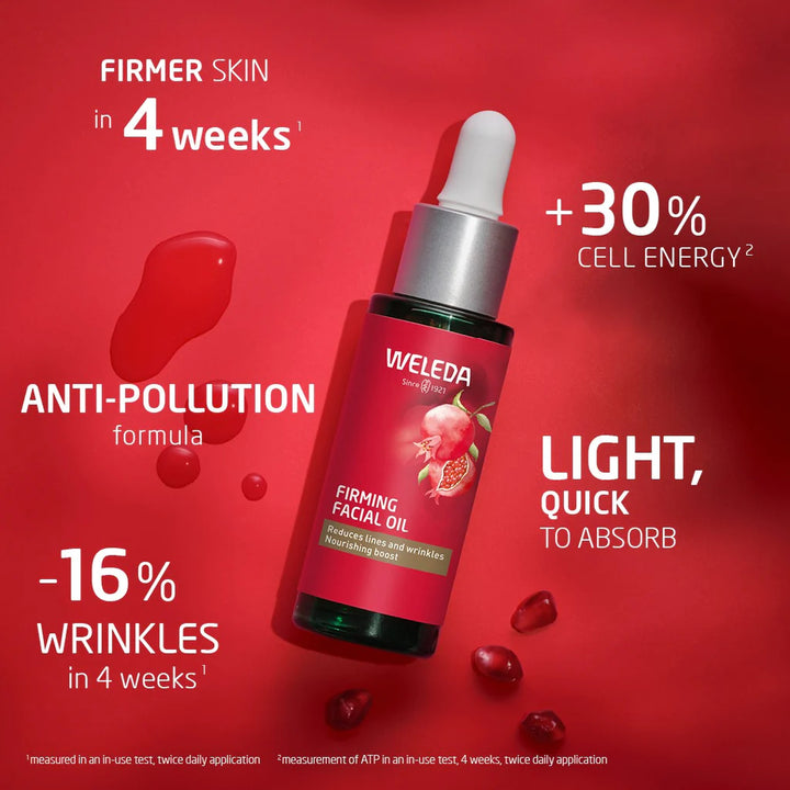 Weleda Firming Face Serum - Pomegranate & Maca Peptides 30ML