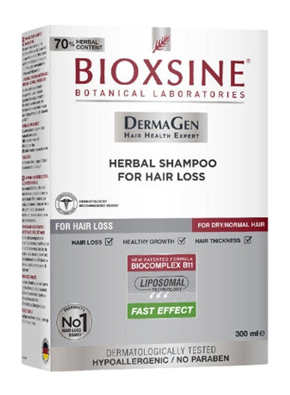 Bioxcin Shampoo For Hair Loss Dry Normal 300ml