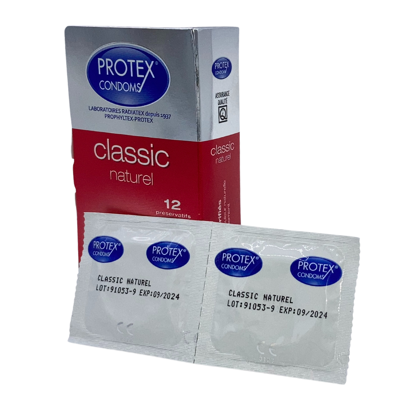 Презервативы Protex Classic Naturel, 6 и 12 шт.