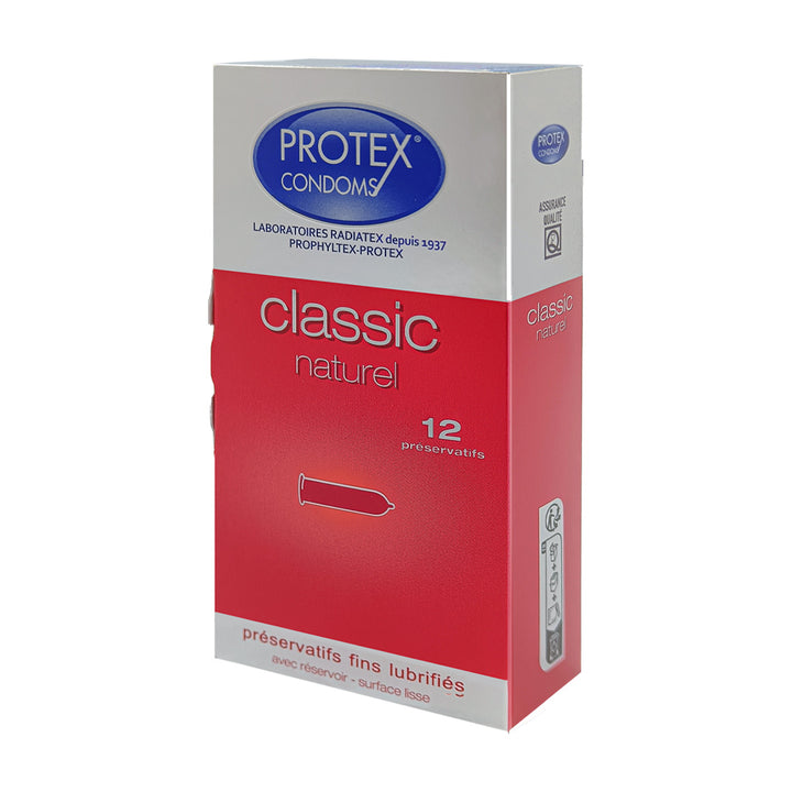 Protex Condom Classic Naturel 6's and 12's