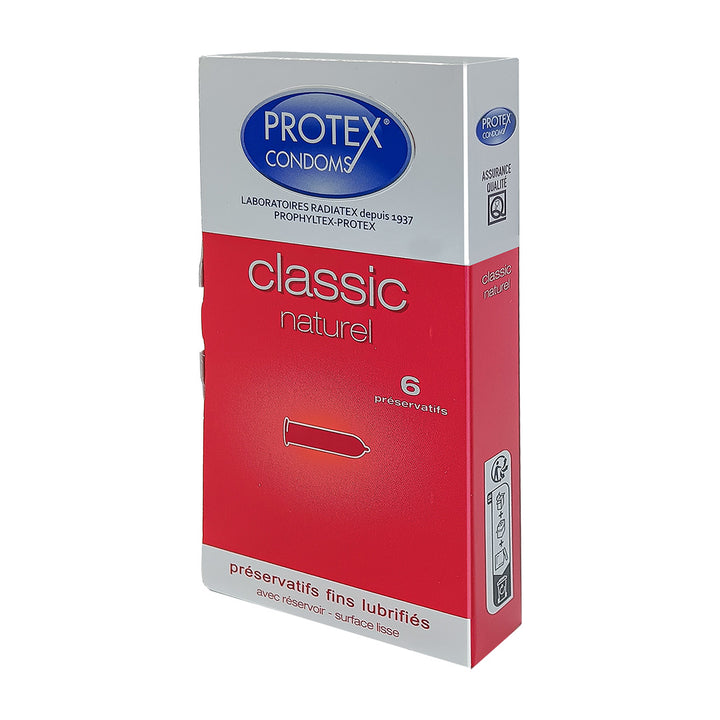 Презервативы Protex Classic Naturel, 6 и 12 шт.