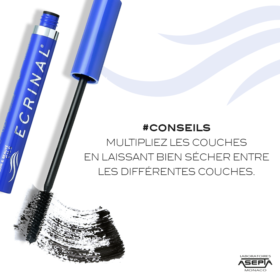 Ecrinal Fortifying Black Mascara 7ml with ANP 2+