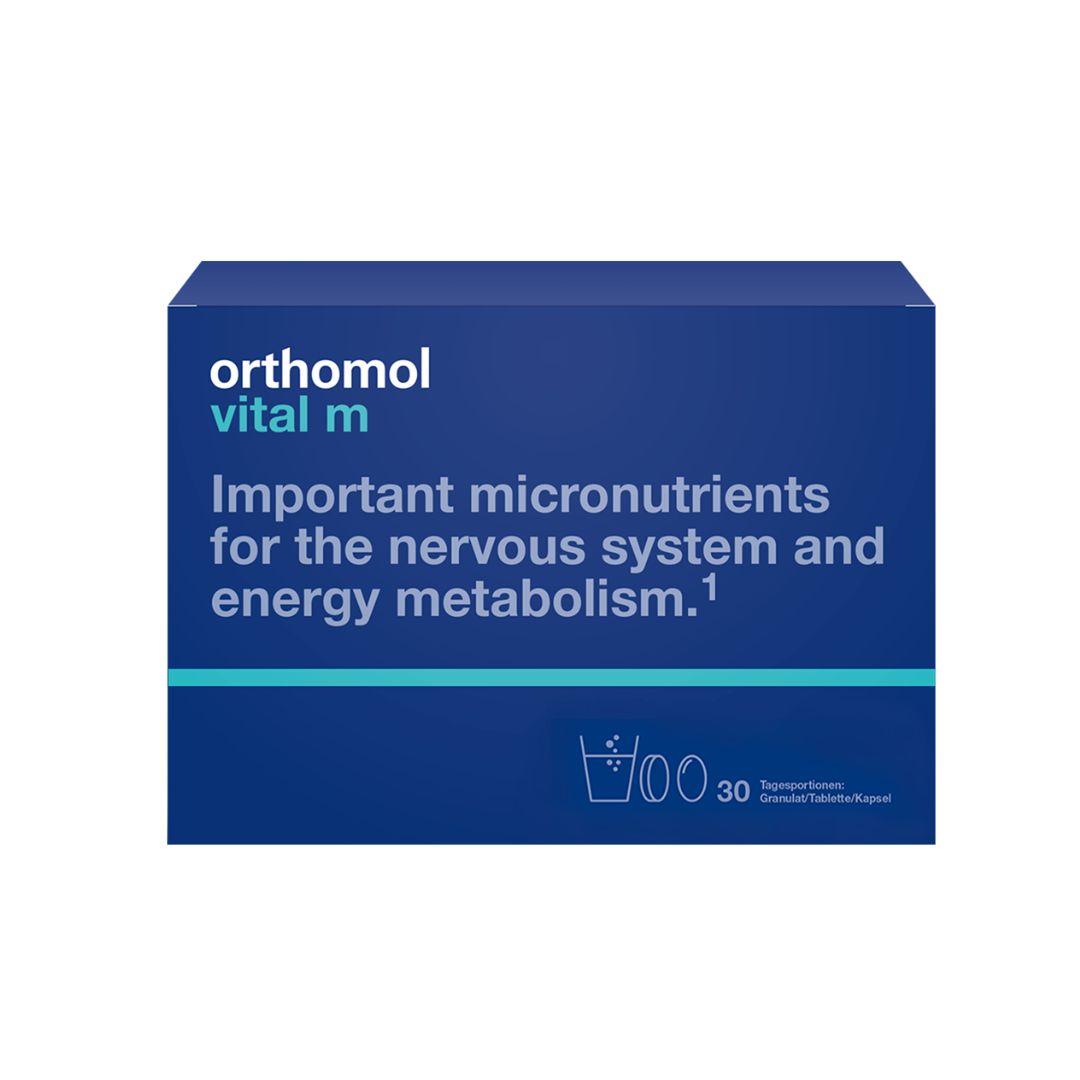 Orthomol Vital M 30 Sachet & Capsules