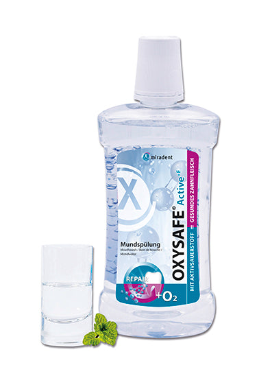 Miradent Oxysafe Active +f Mouth Wash 500ML