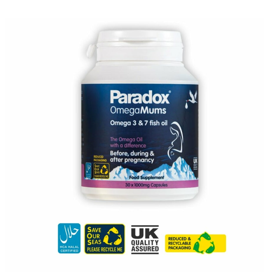 Paradox Omega Mums 1000 mg, 30 Kapseln