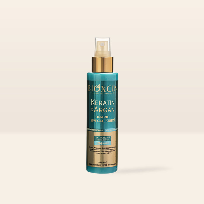 Bioxcin Keratin And Argan Repairing Liquid Hair Conditioner 150Ml