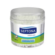 Septona Cotton Buds Round Drum 200'S
