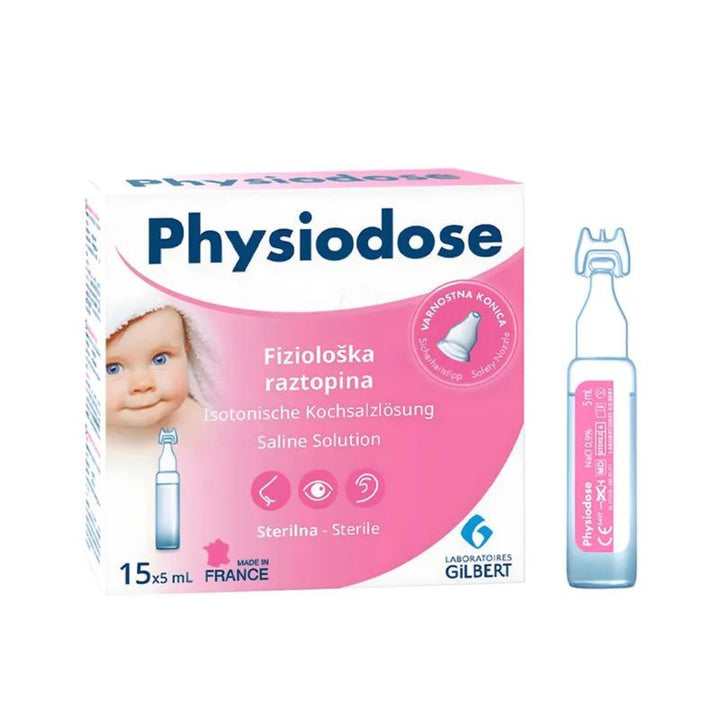 Gilbert Physiodose Physiologische Kochsalzlösung 12X5ML