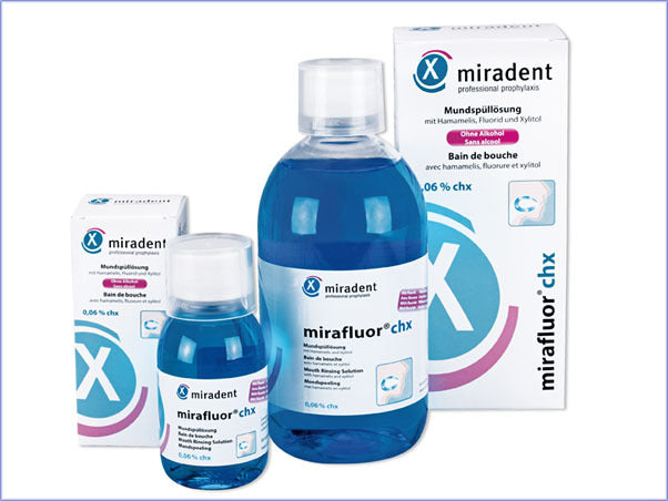 Miradent Miraflour Chx 0.06% Mouth Wash 500ML