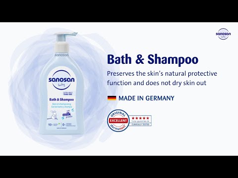 Sanosan Baby Bath & Shampoo 500 ML
