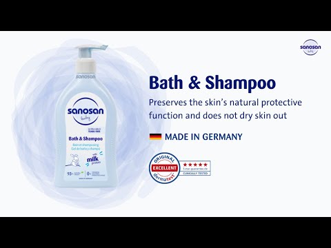 Sanosan Baby Bath & Shampoo 500 ml