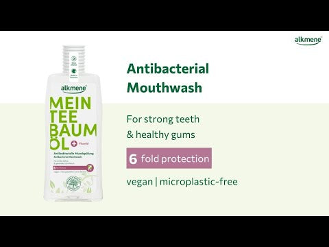 Alkmene Tea Tree Antibacterial Mouthwash 500Ml